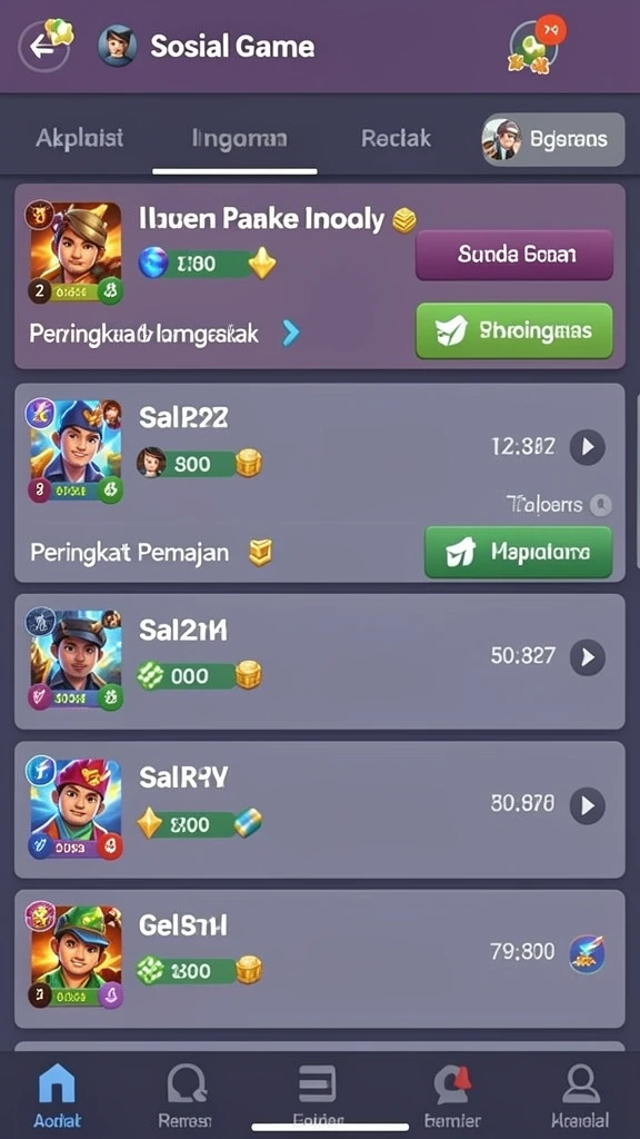 Tampilan antarmuka yang menarik dan mudah dipahami.