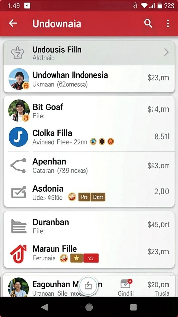 Screenshot 1: Menunjukkan karakter utama dalam aksi.
