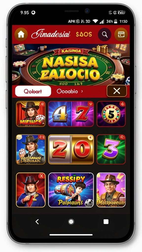 Screenshot 3: Tampilan menu upgrade karakter.