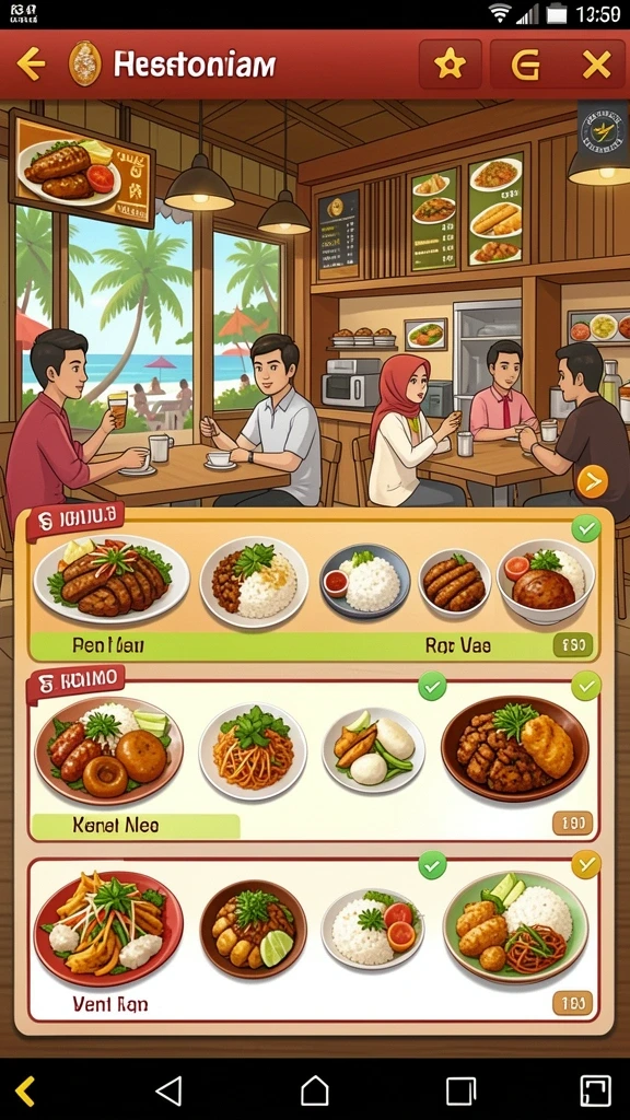 Gameplay yang dinamis dan penuh tantangan.