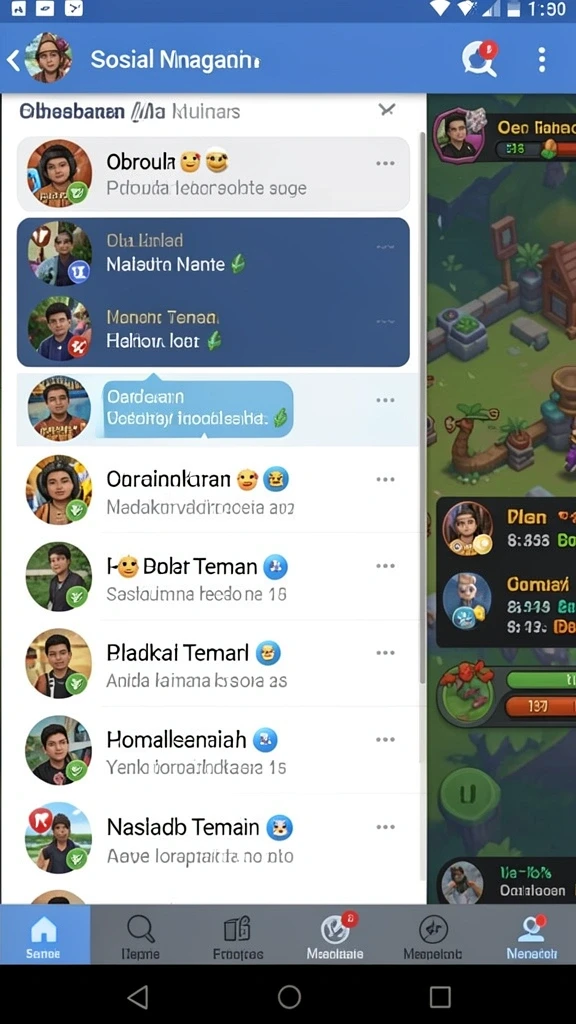 Tampilan antarmuka AGENJITU yang menarik dan interaktif.