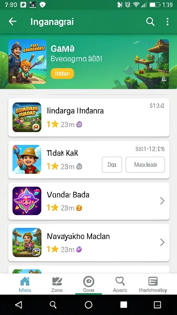 Screenshot kedua menampilkan misi menarik yang harus diselesaikan.