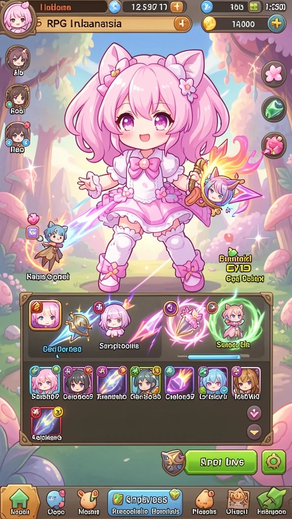 Screenshot menampilkan tampilan grafis yang memukau dalam game.