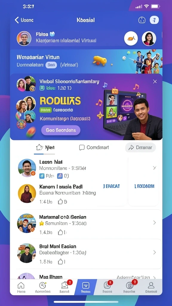 Berbagai karakter menarik untuk dijelajahi.