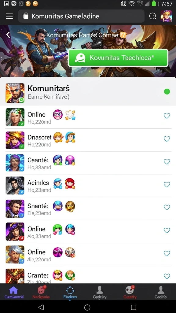 Fitur leaderboard untuk menjalin kompetisi sehat.
