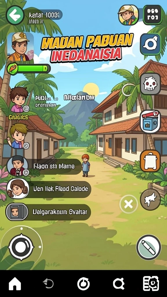 Fitur interaksi yang membuat pemain merasa terhubung.