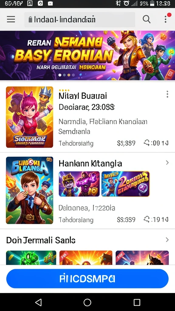 Tampilkan grafis yang memukau dan warna cerah.