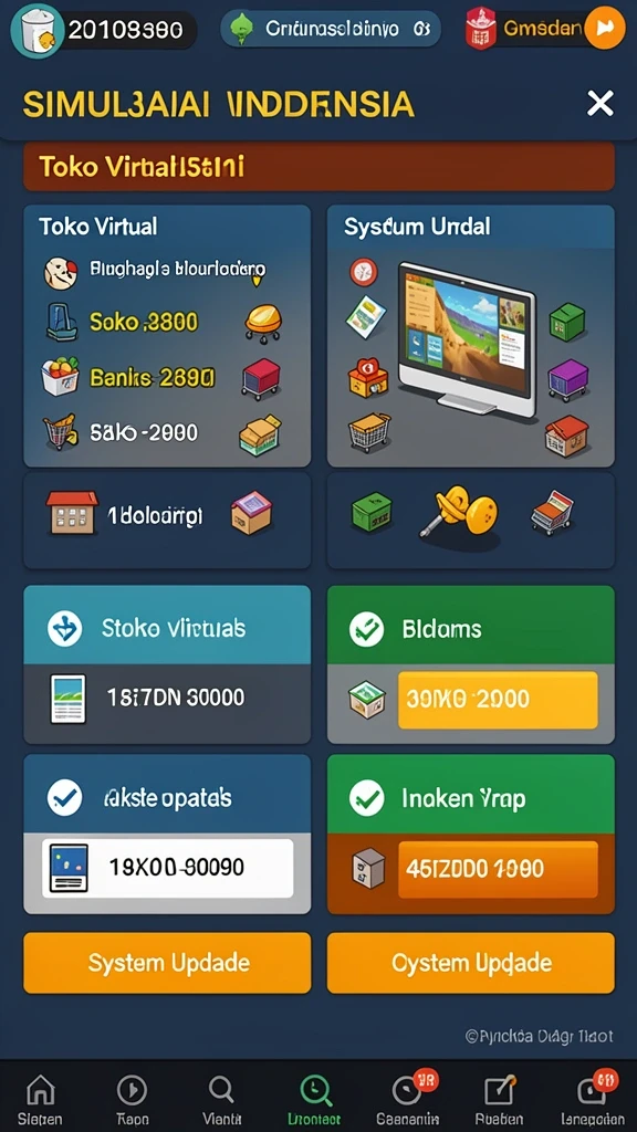 Screenshot memperlihatkan tampilan antarmuka permainan yang menarik.