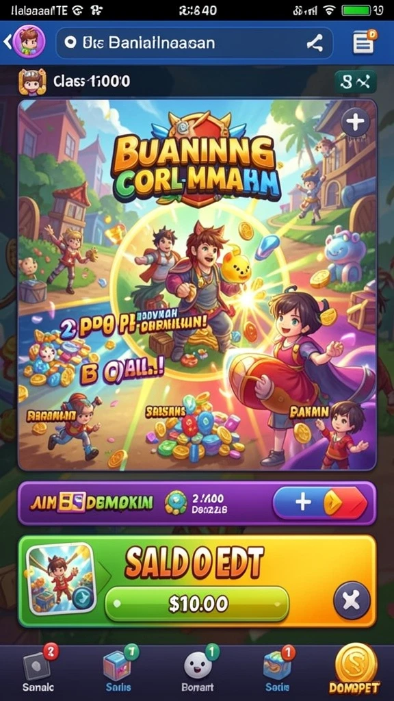 Menampilkan tantangan terbaru yang harus ditaklukkan.