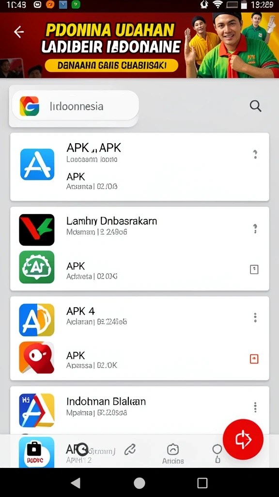 Tampilan awal aplikasi HOYE55 yang menarik dan modern.