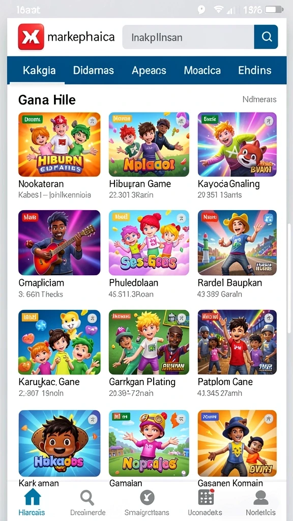Tampilan antarmuka IDN89 yang menarik dan modern.