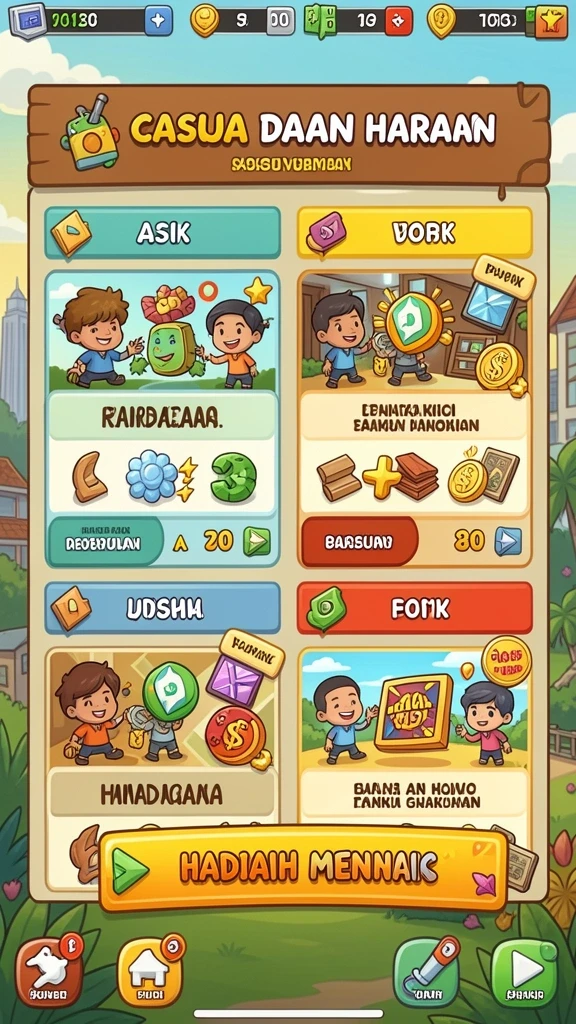 Misi yang menantang dan menarik.