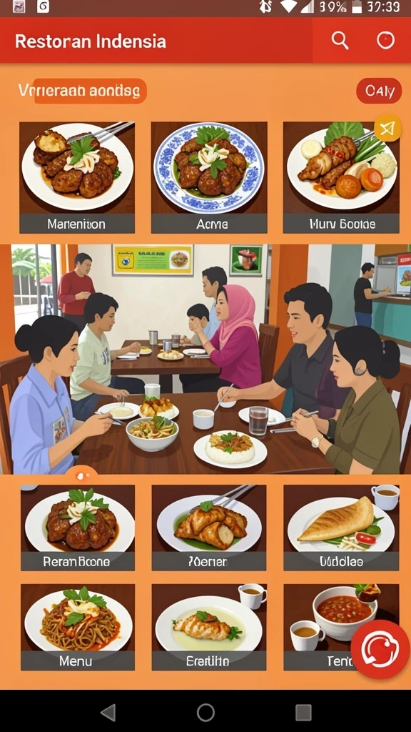 Tampilan antarmuka yang menarik dan user-friendly.