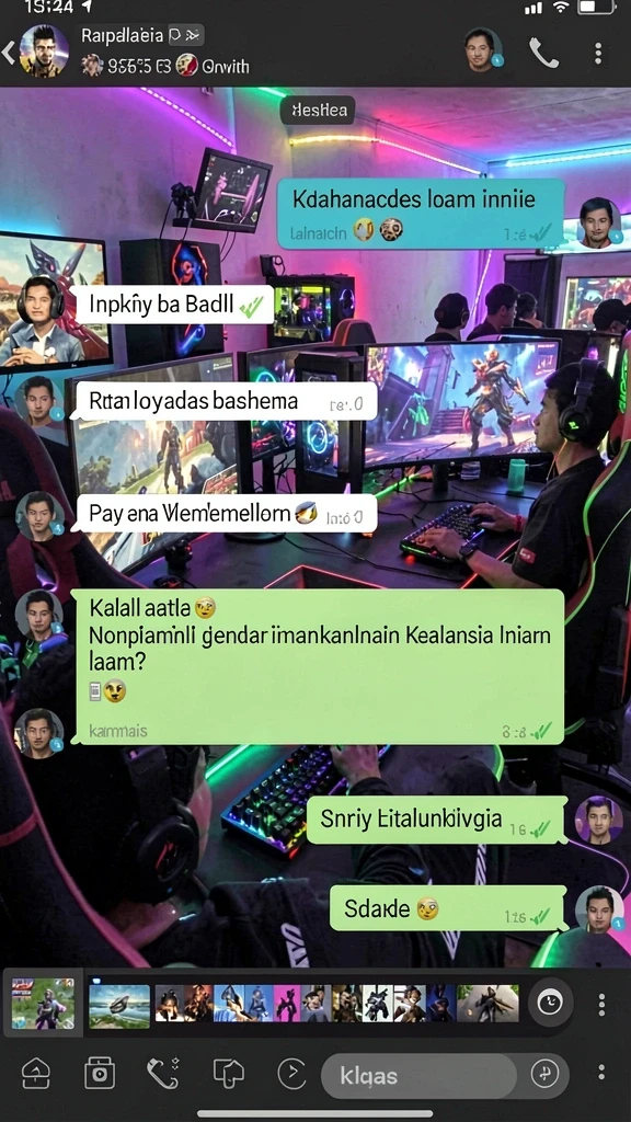 Desain karakter yang menarik dan beragam.