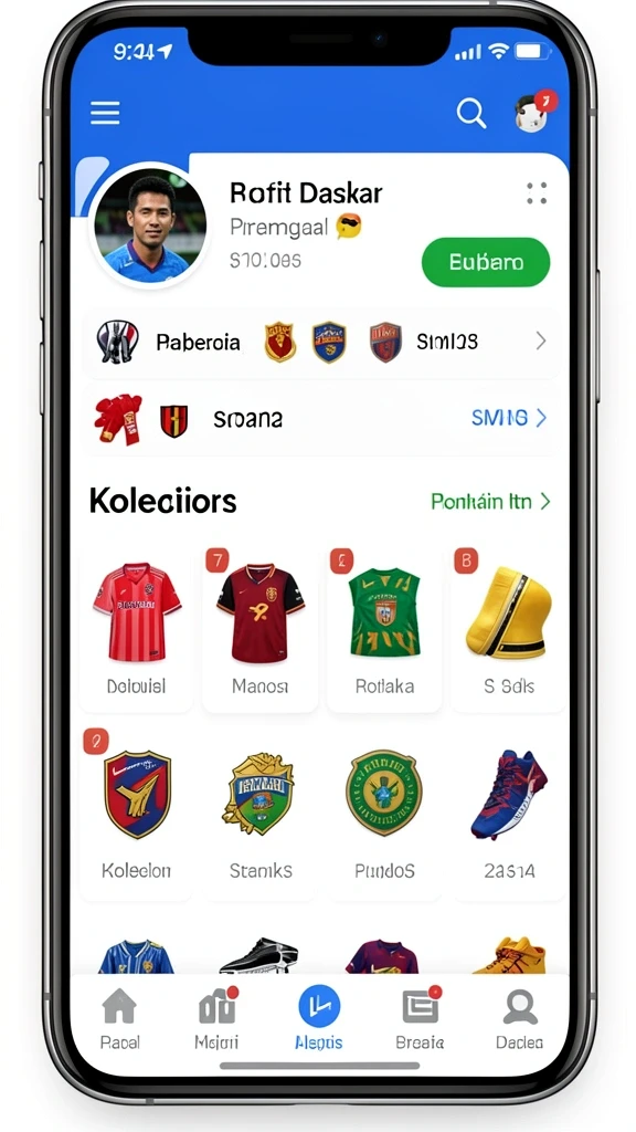 Tampilan awal permainan yang menarik dan intuitif.