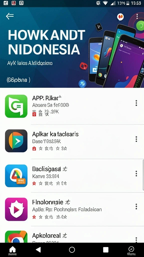 Beragam pilihan tema permainan yang seru.
