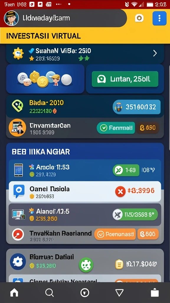 Mode permainan yang seru dan menantang.