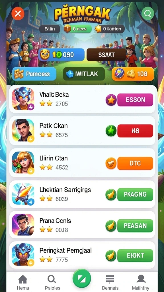 Turnamen memancing yang penuh aksi dan persaingan.