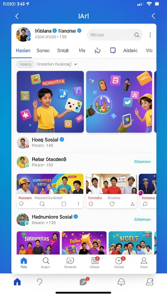Momen seru saat menyelesaikan level yang sulit.