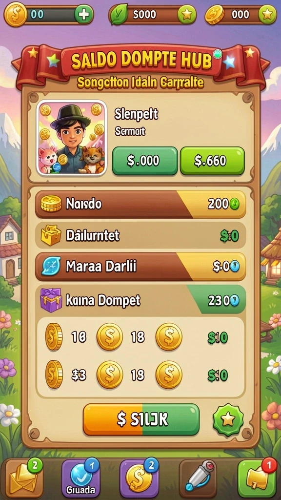 Karakter karakter yang beragam dan dapat disesuaikan.