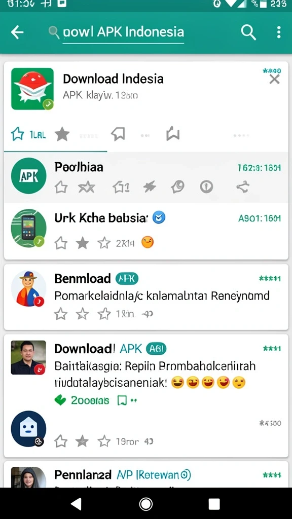 Tampilan antarmuka yang user-friendly.