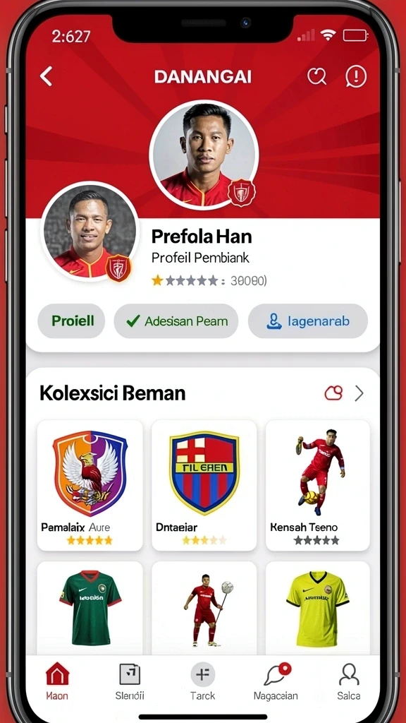Fitur Live Draw untuk melihat hasil langsung.