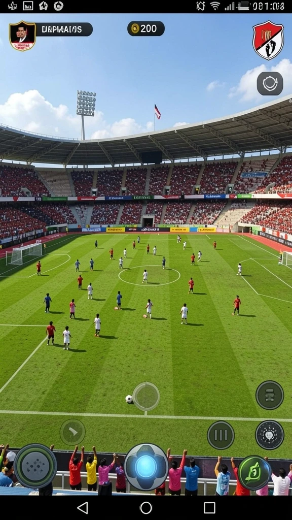Mode permainan multiplayer yang seru dan interaktif.