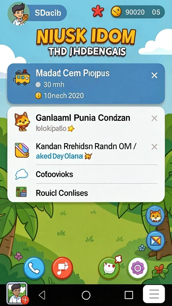 Tampilan antarmuka yang menarik dan mudah digunakan.