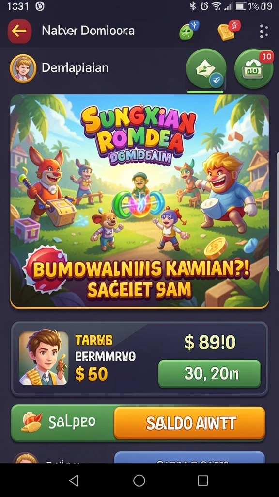 Bonus harian menarik untuk pemain setia.