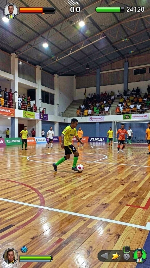 Tantangan seru di setiap level permainan.