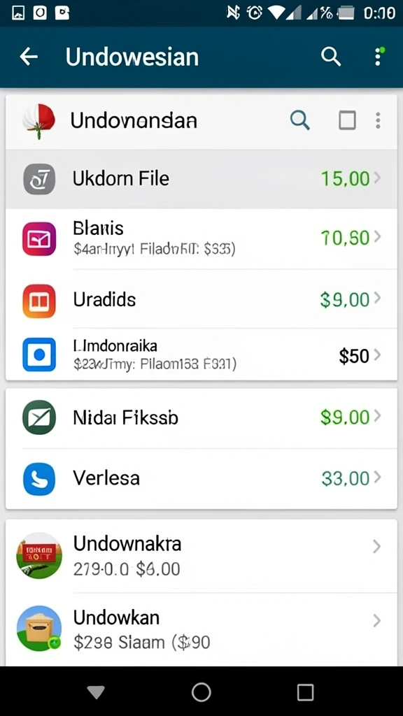 Fitur peningkatan fasilitas yang menarik.