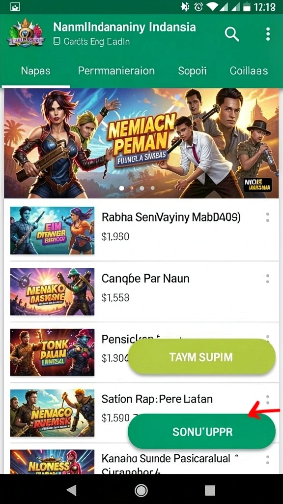 Grafis yang memukau dan penuh warna.