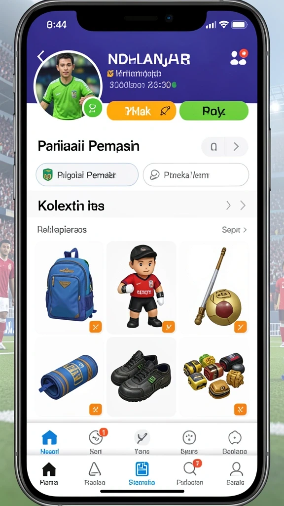 Tantangan menarik di setiap level.
