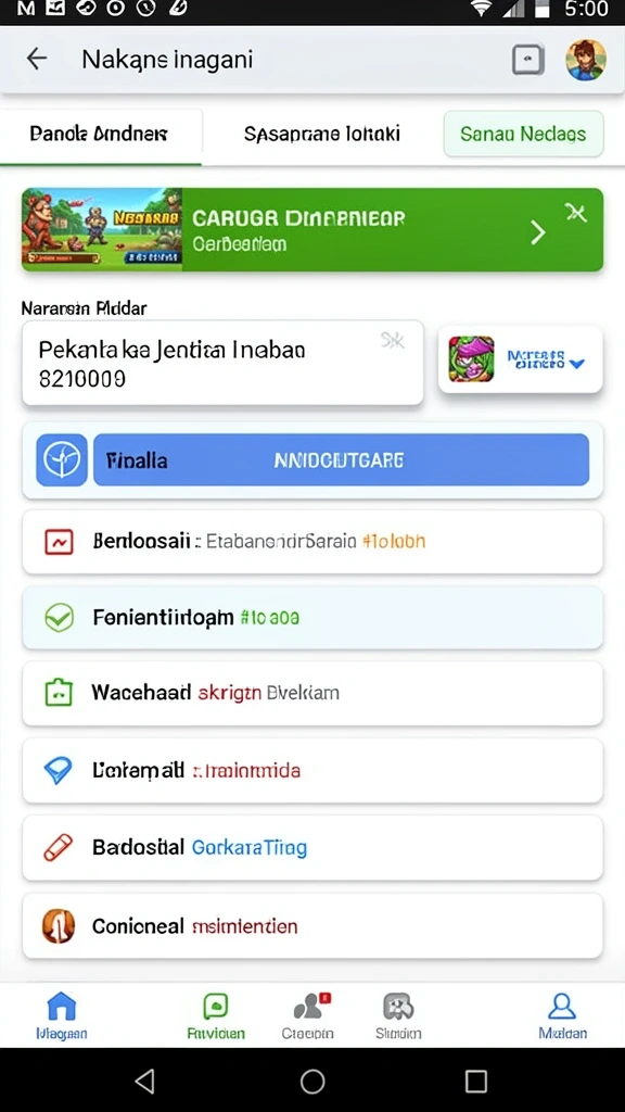 Tampilan antarmuka yang mudah digunakan dan intuitif.