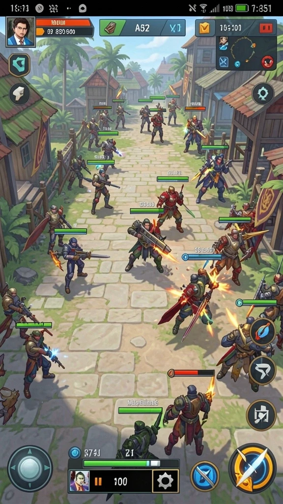 Mode permainan multiplayer yang seru dan kompetitif.