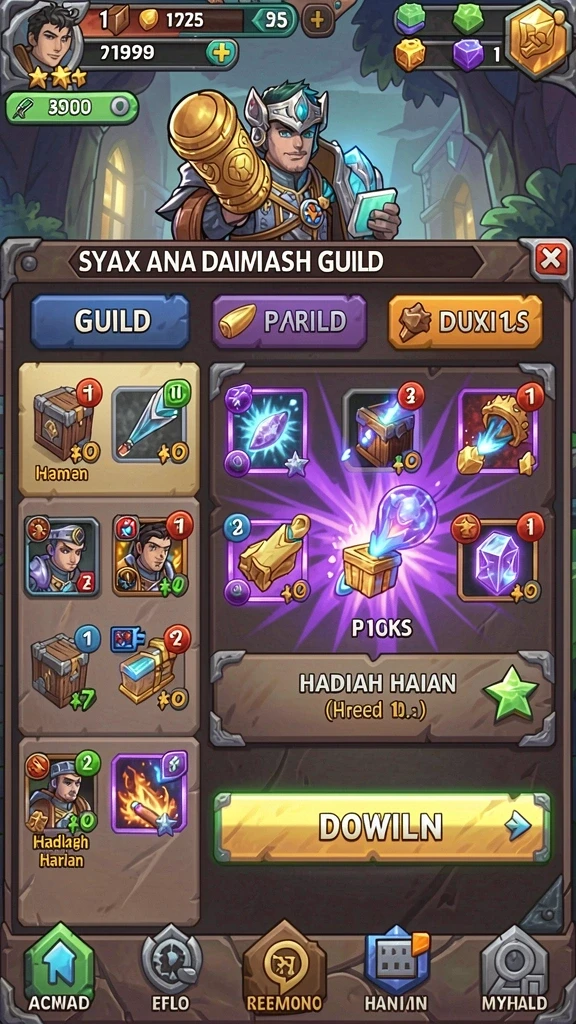 Mode kompetitif yang menantang.