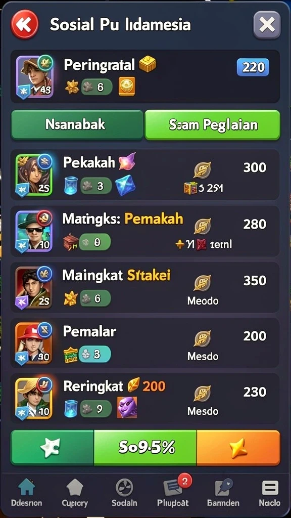 Tampilan antarmuka yang ramah pengguna.