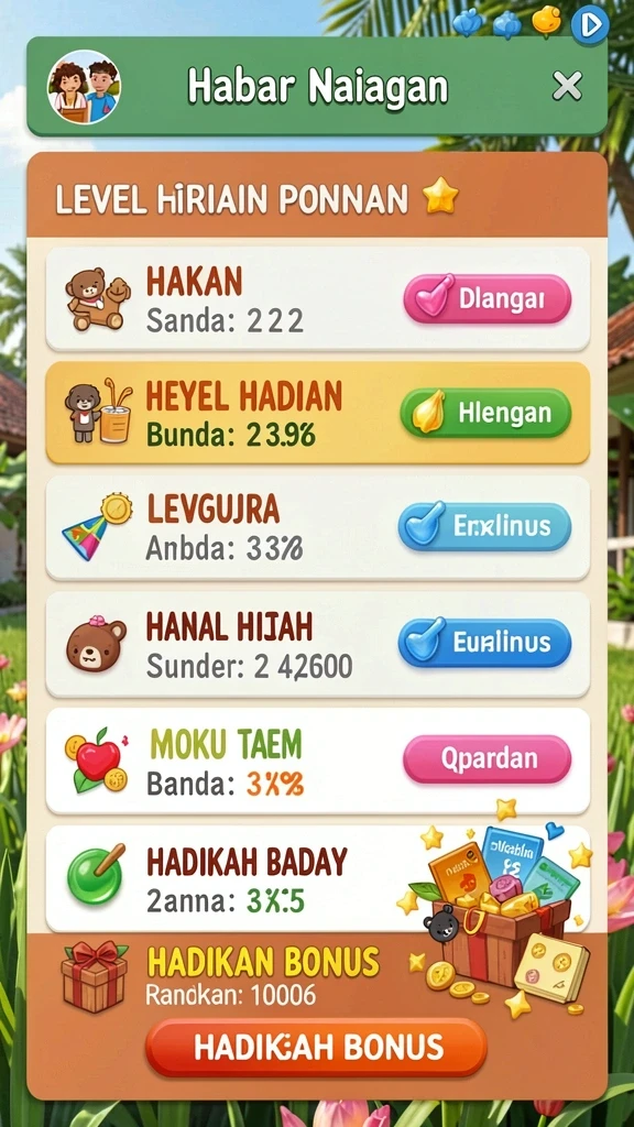Mode multiplayer yang seru untuk bermain bersama teman.